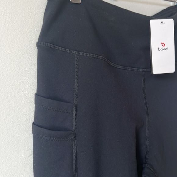 BALEAF Women's High Waisted Leggings Yoga Pants Tummy Control Winter Workout Leg - Picture 3 of 9